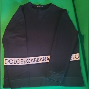 Dolce & Gabbana Logo lettering band sweatshirt